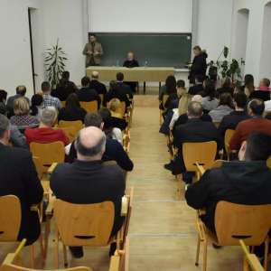 Na Akademiji tehničkih strukovnih studija održano predavanje iz teologije - Hit Radio Pozarevac, Branicevski okrug