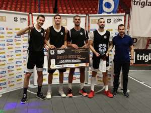Ekipa Partizana osvojila je 3x3 turnir Košarkaškog saveza Srbije - Hit Radio Pozarevac, Branicevski okrug