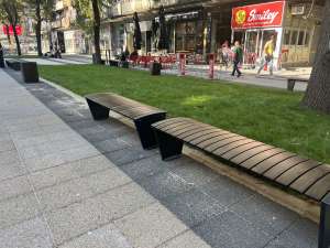 Postavljaju se klupe u Tabačkoj čaršiji - Hit Radio Pozarevac, Branicevski okrug