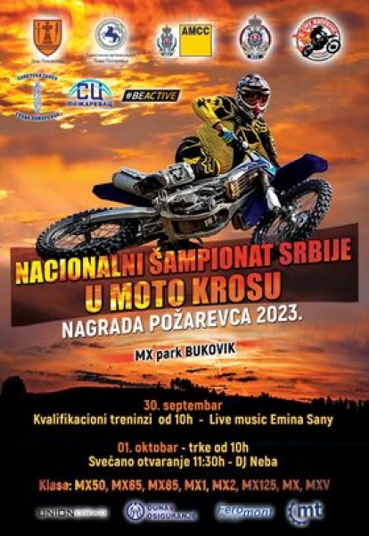 Moto-kros trka ovog vikenda - Hit Radio Pozarevac, Branicevski okrug