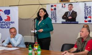 Dragana Spasojević na čelu Narodnog pokreta Srbije u Požarevcu - Hit Radio Pozarevac, Branicevski okrug