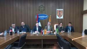 Ministar informisanja i telekomunikacija Dejan Ristić posetio je danas Požarevac - Hit Radio Pozarevac, Branicevski okrug