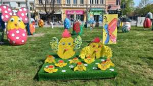 Uskršnja dekoracija postavljena u centru Požarevca - Hit Radio Pozarevac, Branicevski okrug