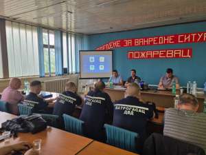 Ivan Savić na čelu Dobrovoljnog vatrogasnog društva Požarevac - Hit Radio Pozarevac, Branicevski okrug