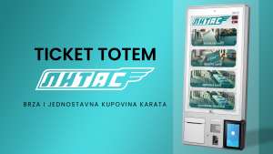 Ticket Totem – nova usluga za bržu kupovinu autobuskih karata u Požarevcu - Hit Radio Pozarevac, Branicevski okrug