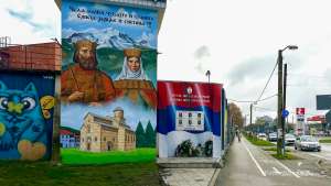 Novi mural u Požarevcu u čast poginulim junacima sa Kosova i Metohije - Hit Radio Pozarevac, Branicevski okrug