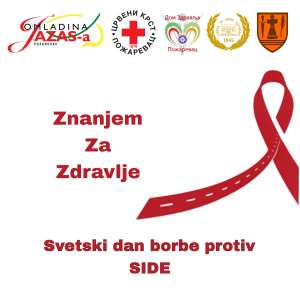 Prevencija na prvom mestu: aktivnosti u Požarevcu povodom 1. decembra - Hit Radio Pozarevac, Branicevski okrug