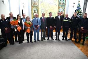 Priznanja za posvećen rad: Održan novogodišnji prijem Grada Požarevca - Hit Radio Pozarevac, Branicevski okrug