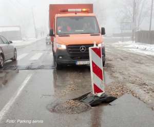 Hitna sanacija udarnih rupa na gradskim saobraćajnicama u Požarevcu - Hit Radio Pozarevac, Branicevski okrug