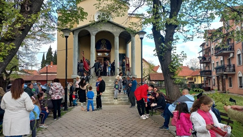 Vrbica u crkvi Svetog Nikole