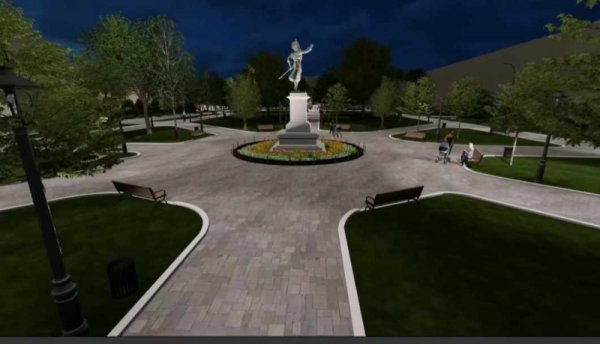 Preliminarno idejno rešenje rekonstrukcije gradskog parka i pijace Krug u Požarevcu