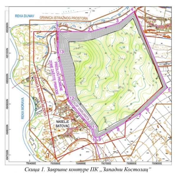 Predstavljanje plana preseljenja Dubravice i Batovca zbog širenja rudnika