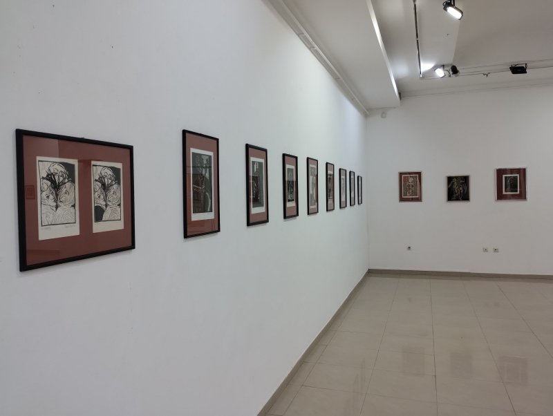 Izložba grafika„Putovanje kroz vreme“ autora Milutina Perića otvorena u Požarevcu